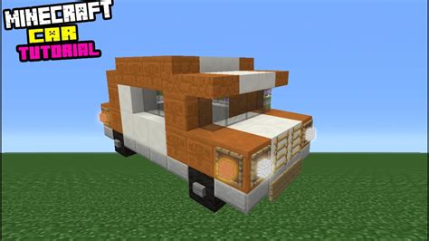 Minecraft Tutorial: How To Make A Car - YouTube