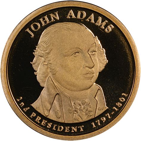 2007 S John Adams $1 PF Presidential Dollars | NGC