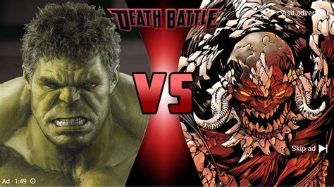 HULK VS DOOMSDAY | DEATH BATTLE! (MARVEL VS DC) – Max@Play