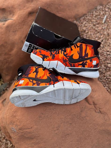 Nike Sample Nike Kobe 1 Protro Undefeated Orange Camo (Phoenix) | Grailed