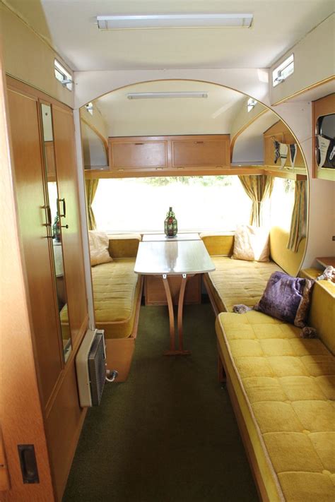 Upholstery inspiration 70s retro caravan renovation in 2020 | Caravan interior, Caravan interior ...