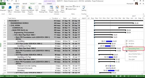 Add Title To Ms Project Gantt Chart - Chart Examples