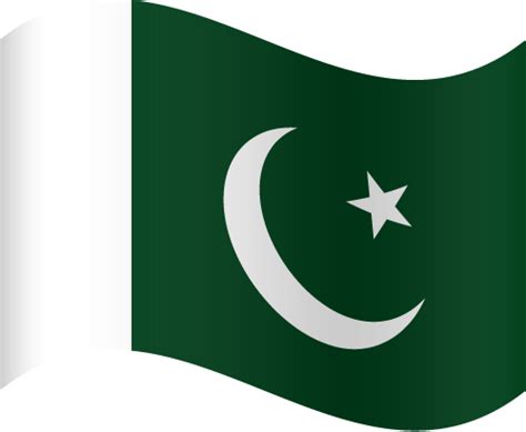 Vector Country Flag of Pakistan - Button | Vector Countries Flags of the World