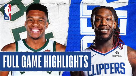 BUCKS at CLIPPERS | FULL GAME HIGHLIGHTS | November 6, 2019 - YouTube