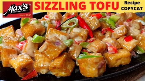 SIZZLING TOFU ala Max's | Tokwa SISIG | Tofu Sisig | SIMPLE and Quick ...