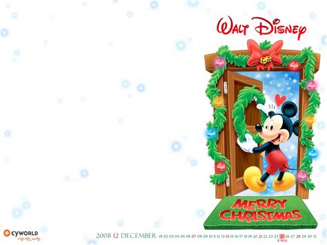 Mickey Mouse Christmas Card - Mickey Mouse Wallpaper (34384119) - Fanpop