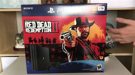 PS4 Pro "Red Dead Redemption 2" Bundle Unboxing - YouTube