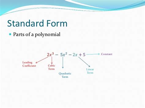 Introduction to Polynomial Functions