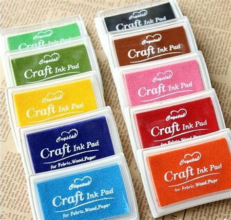 30% OFF Set of 15 Colors Rubber Stamp Ink Paddiary Ink - Etsy