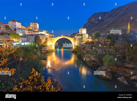 Mostar night hi-res stock photography and images - Alamy