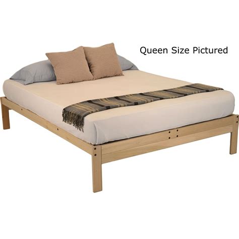 Twin XL Solid Wood Wood Platform bed Frame - USA