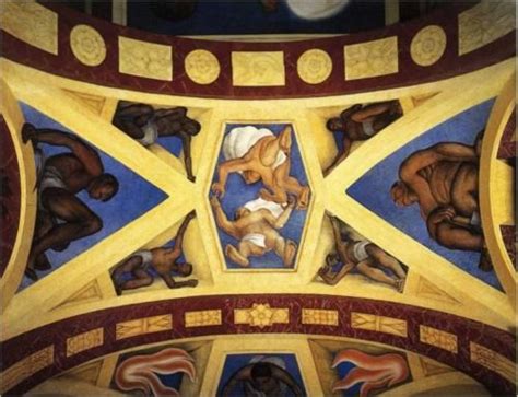 Revelation of the Way / Diego Rivera / 1926 / Chapel, Autonomous ...