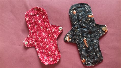 Reusable sanitary towels. Far from perfect but functional. : r/sewing