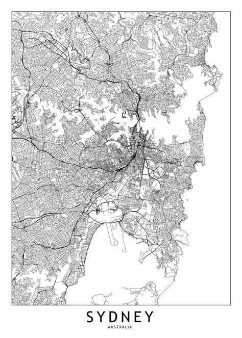 Old Map Sydney 1922 Sydney Map Wall Art Australia Map - vrogue.co