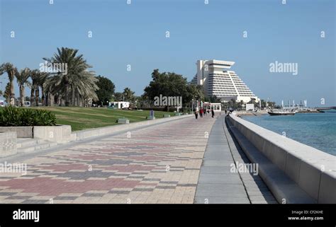 Corniche of Doha, Qatar Stock Photo - Alamy