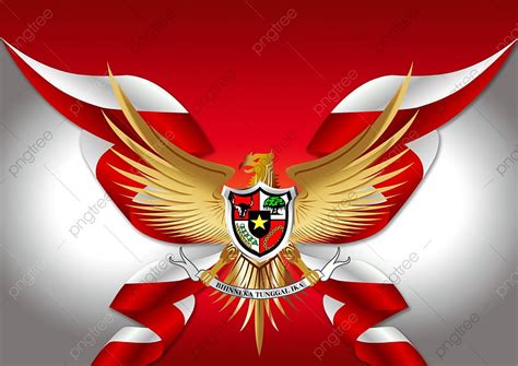 Background Gold Red Garuda Indonesia Pancasila Celebration Independence Patriotic, HD wallpaper ...