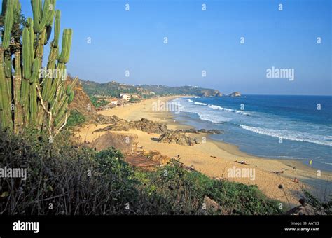 Zipolite Beach, Mexico Stock Photo - Alamy