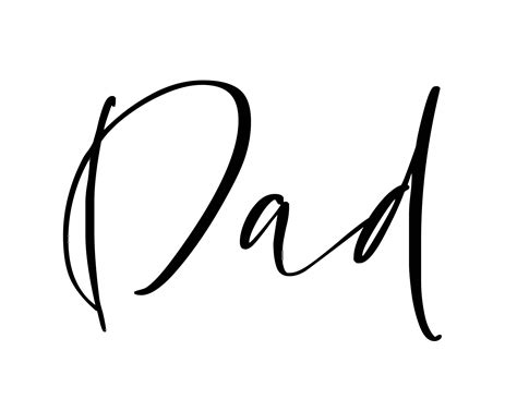 How to Write "Dad" in Cursive Writing - Freebie Finding Mom