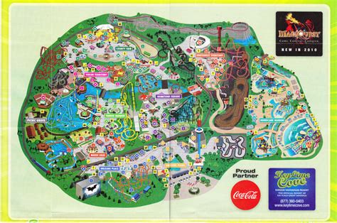 Six Flags Great America Map | Map Of The World