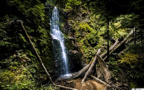 Nature - waterfall view 4K wallpaper download