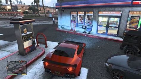 GTA 5 / Robbing a store(Gas Station) | Gas station, Gta, Gta 5