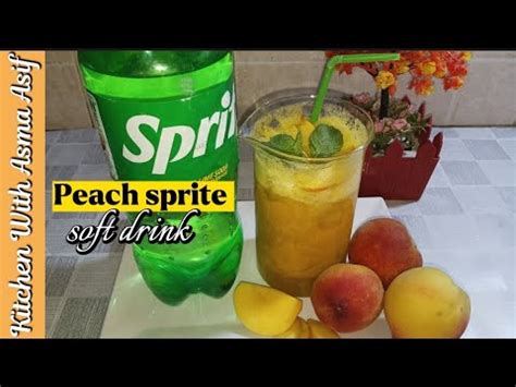 Peach sprite soft drink recipe by asma -Summer special drink recipe ...