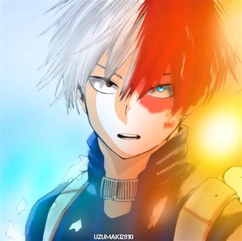 Todoroki Manga Colouring | Anime Amino