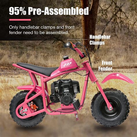 Buy FRP DB003 40CC 4-Stroke Kids Dirt Off Road Mini Dirt Bike, Kid Gas ...