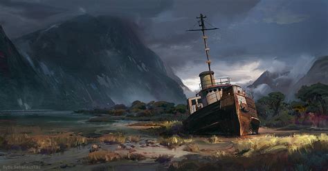 Shipwreck by MrFloki on DeviantArt