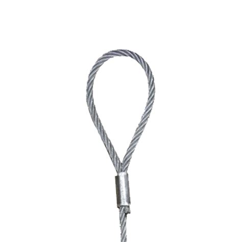 Stainless Steel Wire Rope Sling 7x19 Soft and Hard Eye Terminations