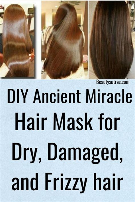 7 simple diy hair masks for dry damaged hair – Artofit