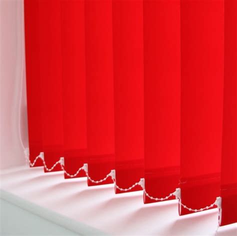 89mm Eclipse Pallette Redcurrent (red) Vertical Blind | Manchester Blinds