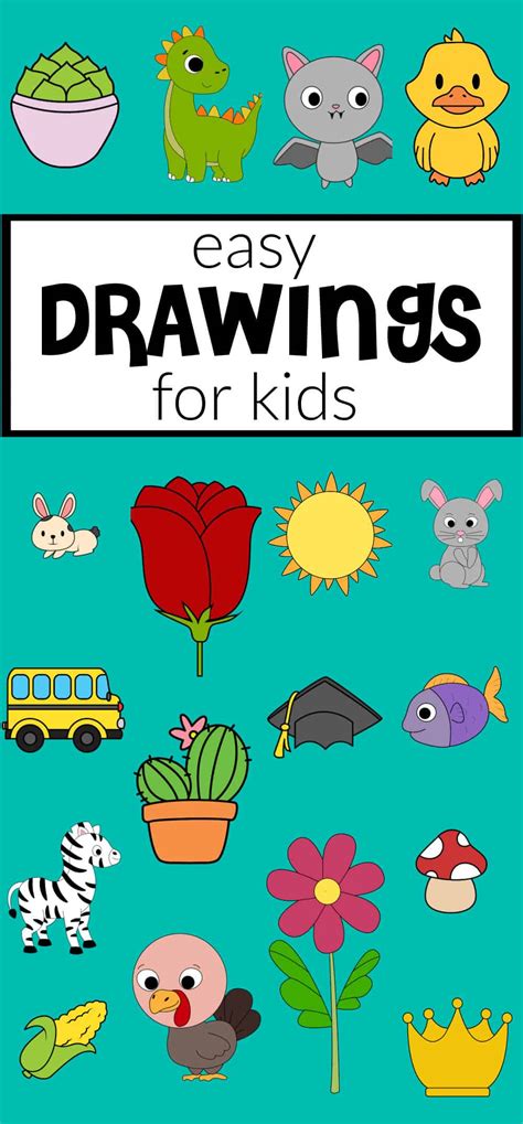 Pictures To Draw For Kids - Infoupdate.org