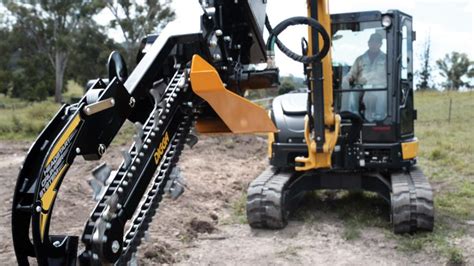 Trenchers for Mini Excavators: Swap the Popular Bucket and Get Digging ...