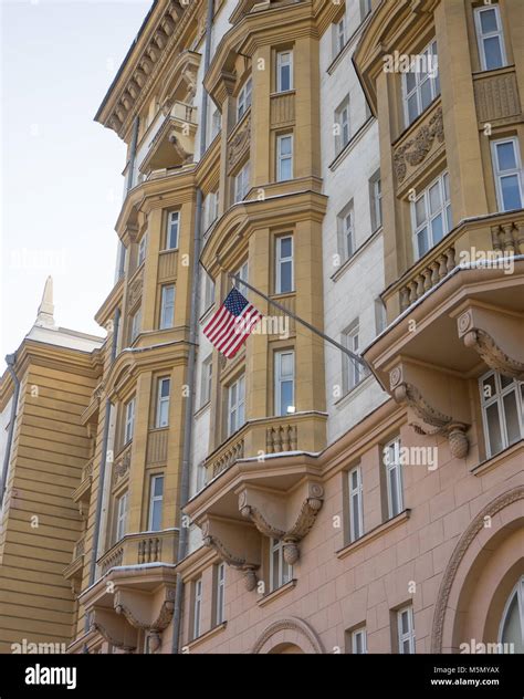 Us embassy in moscow hi-res stock photography and images - Alamy