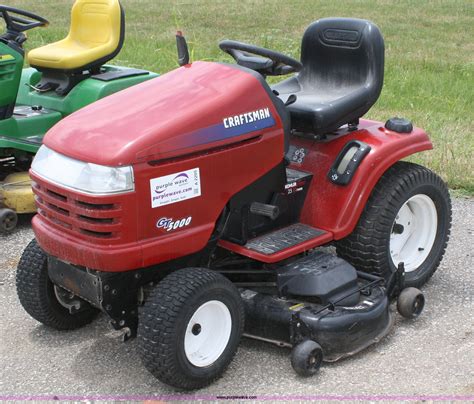 Craftsman Gt5000 Lawn Tractor at Craftsman Riding Mower