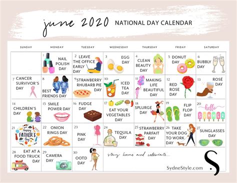 June National Days To Celebrate At Home | Sydne Style | National day ...