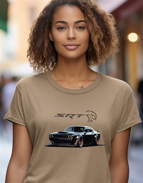 Challenger T Shirt Hellcat Shirt Dodge Challenger Shirt Challenger Tshirt SRT Hellcat Shirt ...