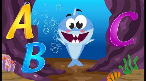 Baby Shark ABC Song Learn Colors for Kids! More English Nursery Rhymes ...