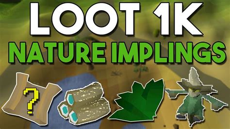 Loot from 1000 Nature Impling Jars! Can You Make Money Opening Nature Impling Jars? [OSRS] - YouTube