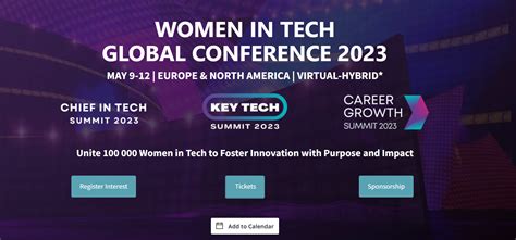 WOMEN IN TECH GLOBAL CONFERENCE 2023 – Women in Fusion