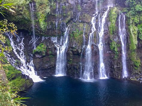 A Waterfall, a Wet-suit and Reunion Island. - The Roaming Giraffe