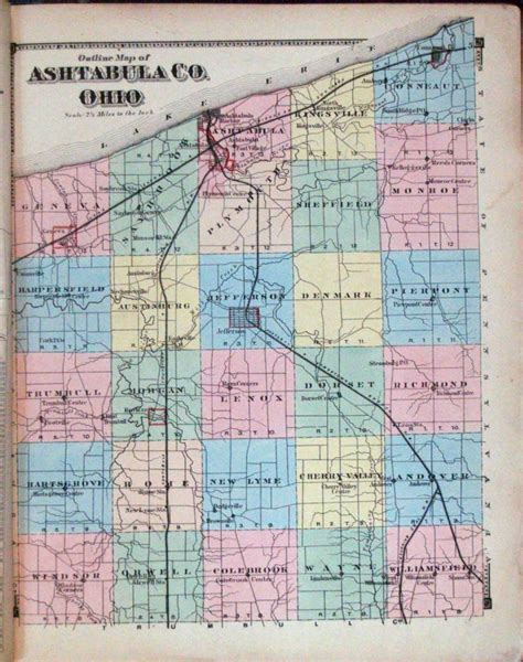 Atlas of Ashtabula County, Ohio - 1874 - High Ridge Books, Inc.