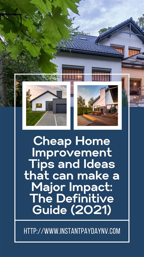 Home Improvement Tips and Ideas that can make a Major Impact: The ...