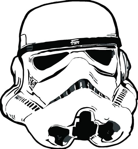 Free Stormtrooper Helmet Coloring Page, Download Free Stormtrooper Helmet Coloring Page png ...
