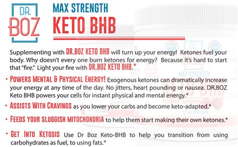 Amazon.com: Dr. Boz Raspberry Lemonade [244g] Keto BHB Powder ...