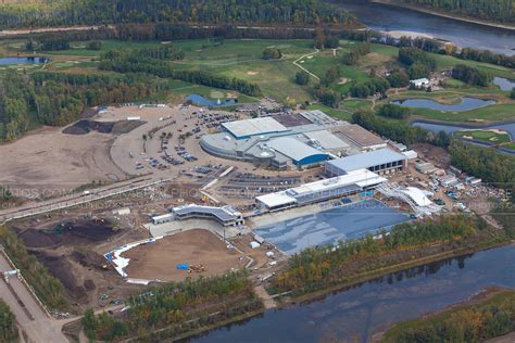 Aerial Photo | MacDonald Island Park, Fort McMurray