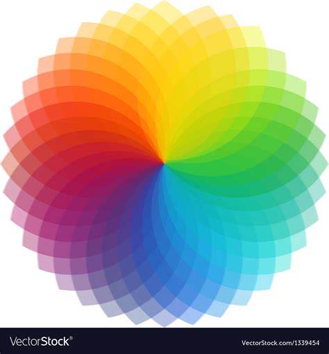 Color wheel background Royalty Free Vector Image