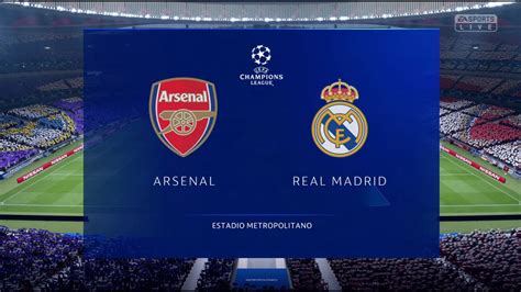 🇬🇧ARSENAL vs REAL MADRID 🇪🇸 | UEFA Champions League Final FIFA19 Champions Edition Gameplay | 4K ...