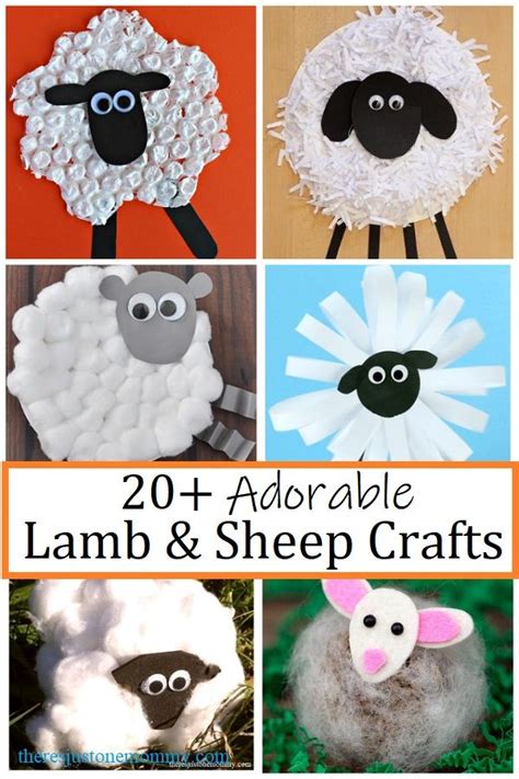 Adorable Sheep Crafts | Sheep crafts, Preschool crafts, Sheep crafts ...